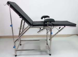 MT MEDICAL มาตรฐานแบบพกพาโรงพยาบาลสแตนเลสเตียงคลอดนรีเวชสอบตารางราคา - Product Image 5