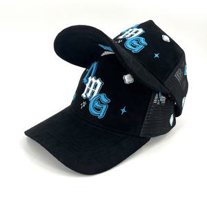 5-панельная замшевая бейсболка - Product Image 3