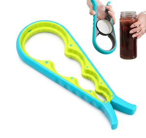 <span class=keywords><strong>Ouvre</strong></span>-boîte multifonction 4 en 1 en plastique antidérapant, écologique, <span class=keywords><strong>ouvre</strong></span>-bouteille, <span class=keywords><strong>ouvre</strong></span>-bocal facile à utiliser pour les mains fragiles - Product Image 1