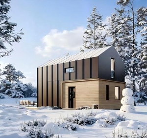 Casa Prefabricada Portátil de Acero Ligero y Duradero, Diseño Impermeable para Jardín o Taller Moderno - Product Image 5