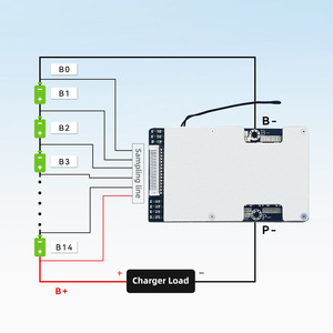XJ <span class=keywords><strong>BMS</strong></span> 4S 5S 6S 7S 8S 9S 10S 11S 12S 13S 14S <span class=keywords><strong>12V</strong></span> 24V 36V 48V 52V <span class=keywords><strong>30A</strong></span> 35A 40A 45A 50A LiFePO4 nmc sodium Liion e-xe đạp Pin <span class=keywords><strong>BMS</strong></span> - Product Image 6