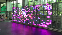 Panel de Video LED Transparente P3.91 IP66 Resistente al Agua para Alquiler de Escenarios al Aire Libre y Eventos