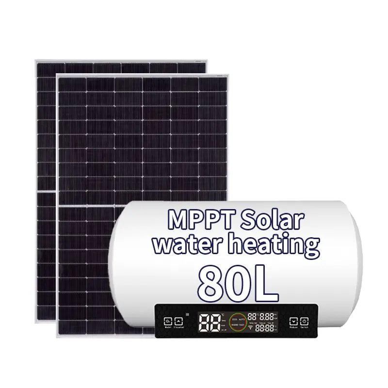 Système de chauffe-eau solaire MPPT 80L pour la maison