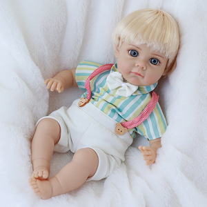 14 inch cotton body simulation reborn doll soothing doll baby doll suitable for children's toy gift - Product Image 2