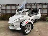 Trike Can-Am Limited d'occasion, moteur Rotax 1330cc, sièges chauffants, CarPlay, 80 km/h, motos à 3 roues, Can-Am Spyder RT Limited d'occasion