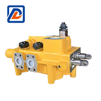 Vanne hydraulique manuelle unidirectionnelle en fonte LONGDA, garantie 1 an, robuste 4,5 kg, pour pièces de chargeuse sur pneus CAT, fournisseur Chine
