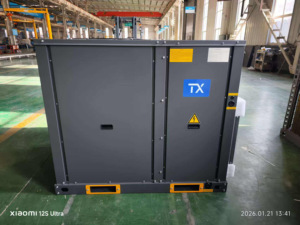 Unité de climatisation industrielle compacte pour toiture, à moteur haute efficacité, refroidie par air, avec réfrigérant R-410A - Product Image 4
