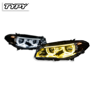 TYPY for 2011-2017 BMW 5 Series <b>headlight</b> F10/F18 for upgrading to high-end <b>LED</b> daytime running lights and turn signals - Product Image 2