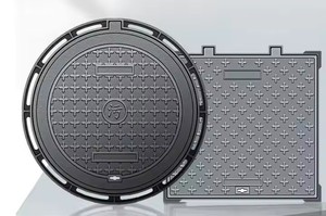 Chancel hoogwaardige roestvrijstalen putdeksel model D512 voor gemeentelijke techniek, geprijsd per gewicht, op maat gegoten - Product Image 2