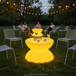 Barras LED de Diseño Redondo para Mesa de Centro, Iluminación Interior/Exterior para el Hogar, Muebles de <span class=keywords><strong>Bar</strong></span> con Barras LED - Product Image 2