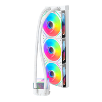 Nouveau Refroidisseur Liquide AIO pour CPU 240mm/360mm 2026 avec Radiateur Intégré, Contrôleur PWM et Tube Néon pour PC