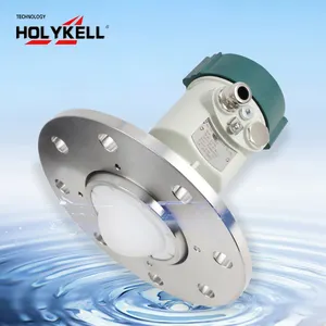 Holykell 80ghz compacto radar sensor, transmissor de nível para tanque de armazenamento de slurry