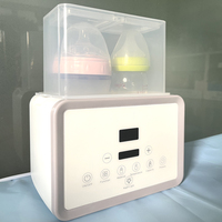 Stérilisateur à vapeur multifonctionnel pour biberon 200W, chauffe-lait, modulateur de lait, chauffe-lait portable pour bébé, produits pour bébé, appareils électroménagers