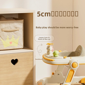 הליכון לתינוק לקטנטנים-עוזר הליכה רב תכליתי עם עיצוב אנטי-טיפ, מתאים ל 6-18 חודשים - Product Image 4