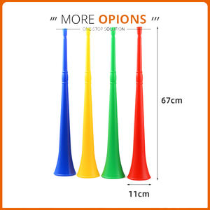 משחק כדורגל 2026 מדינה חומר פוליאסטר usa מקסיקו ארגנטינה ארגנטינה, קרן אוהד מיני vuzela עם 11*67 ס "מ - Product Image 2