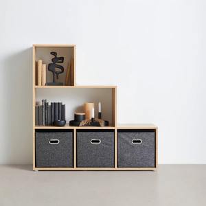 Étagère de rangement multifonctionnelle en cube pour la rénovation domiciliaire personnalisée Étagère de salon de luxe en bois moderne Bibliothèque pour la maison - Product Image 2