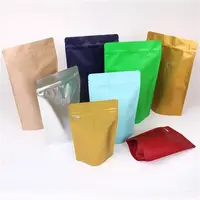 Vendita calda stampa personalizzata materiale di buona qualità commestibile stand up sacchetto di plastica
