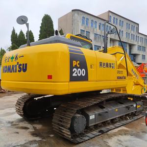Excavadora de 20 toneladas, excavadora Komatsu usada a bajo precio, excavadora Pc200 a la venta, en excelentes condiciones - Product Image 4