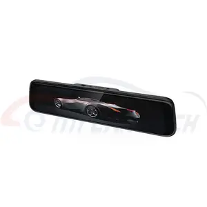 Camera Hành Trình Dashcam 10 Inch 1296P Cho Xe Hơi, Camera Dvr Gương Ống Kính Kép Camera Hành Trình Chiếu Hậu Đa Phương Tiện Truyền Thông Bán Chạy