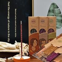 Bâtons d'encens naturels faits à la main à la rose, encens d'intérieur pour la maison, hygiène domestique, aromathérapie, encens persistant pour le Bouddha