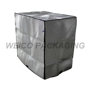 الألومنيوم احباط العزل الحراري غطاء البليت الباردة تغليف الشحن معزول البليت حقيبة - Product Image 1