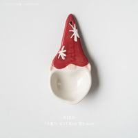 Ensemble cadeau de tasses et cuillères à mesurer en céramique écologiques personnalisées pour la Noël