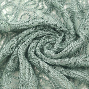 Competitive Price Grid Embroidery French <strong>Lace</strong> Fabric For Women Dress - Product Image 3