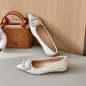Chaussures habillées <span class=keywords><strong>compensées</strong></span> discrètes en coton pour femmes, rehaussant la taille, idéales pour les fêtes et le bureau - Product Image 1