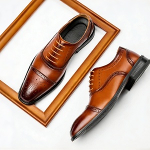 Zapatos de Vestir Cie D258 de Alta Calidad para Hombre, de Cuero de Becerro de Grano Completo, con Cordones, Construcción Goodyear, para Trabajo, Boda, Primavera - Product Image 4