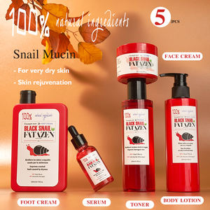 Soins de la peau de marque privée coréenne lotion pour le corps à la <span class=keywords><strong>bave</strong></span> <span class=keywords><strong>d</strong></span>'<span class=keywords><strong>escargot</strong></span> biologique sérum tonique végétalien éclaircissant blanchissant ensemble de soins de la peau pour l'<span class=keywords><strong>escargot</strong></span> - Product Image 1