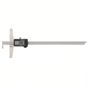 Calibrador de Profundidad Digital y Mecánico con Soporte para Pie, Longitud de 300 mm para Medición de Precisión - Product Image 2