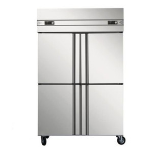 Electric Commercial Double Door Supermarket Cold Deep <strong>Freezer</strong> <strong>Refrigerator</strong> and <strong>Freezers</strong> with Bottom <strong>Freezer</strong> for Home Kitchen - Product Image 2