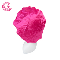 Bande élastique antidérapante pour cheveux africains avec logo personnalisé et X grand bonnet en satin de soie 100% rose Oem avec enveloppes pour adultes