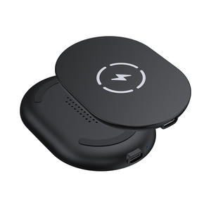 סוללת ליתיום-פולימר מיני דקה במיוחד 15W, טעינה אלחוטית מגנטית מהירה, מטען חיצוני מפלסטיק - Product Image 1