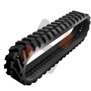 Jalur karet Z25 suku cadang Undercarriage <span class=keywords><strong>Mini</strong></span> untuk suku cadang mesin konstruksi <span class=keywords><strong>GEHL</strong></span> produsen karet alami - Product Image 1