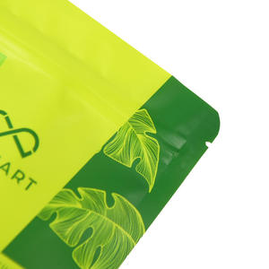 Pochette debout en plastique en matériau composite PE PET de haute qualité personnalisée avec votre logo sacs d'emballage vides en poudre Matcha - Product Image 5