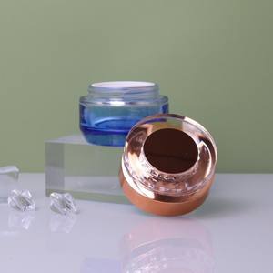 للبيع بالجملة زجاجة مستحضرات تجميل محمولة للوجه 50 جرام من الزجاج للسفر مع قناع - Product Image 3