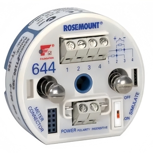 Sensor de Temperatura Original Rosemount-644, 4-20 mA, Emerson Rosemount, Micromotion, Fisher, Yokogawa, E+H, ABB, Siemens, Honeywell - Product Image 1