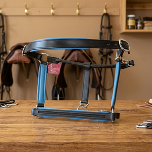 Elegante Cabestro de Cuero para Caballo, Ajustable y Personalizado, con Acolchado Suave y Duradero, Fabricante Mayorista de Artículos Ecuestres - Product Image 3