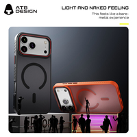 Coque de téléphone rigide magnétique mate ATB pour iPhone 17 Pro Max, plusieurs couleurs, antichoc, compatible iPhone 16 15 Pro Max