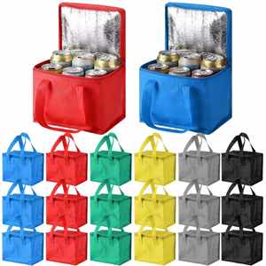 Sac isotherme personnalisé en non-tissé pour courses et livraison de repas, avec logo, OEM/ODM, différentes tailles et couleurs - Product Image 1
