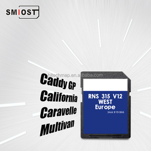 <span class=keywords><strong>Carte</strong></span> <span class=keywords><strong>de</strong></span> navigation Android SMIOST pour Micro Memorial Navigation Card Sat SD Navig CID pour VW RNS 315 <span class=keywords><strong>Europe</strong></span> Polo Golf - Product Image 2
