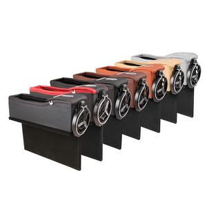 Organizador de asiento de coche, caja de almacenamiento de hendidura, soporte de relleno para billetera, ranura para teléfono, bolsillo, accesorios para coche - Product Image 6