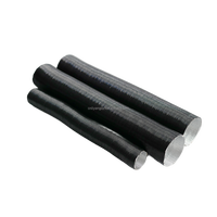 Taille personnalisée 60mm * 1m conduite de chauffage d'air de stationnement tuyau d'échappement ligne de sortie d'air en feuille d'aluminium pour voiture RV 60 75 80 90