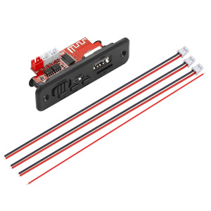 5V con amplificador de potencia, placa de decodificación MP3 de 2X3W con placa principal sin pérdidas de grabación y llamada con BT - Product Image 3