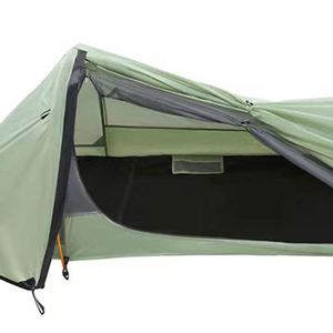 Carpa de Camping Oxford Impermeable, Resistente al Viento, Ecológica, Transpirable, Tipo Túnel de Una Habitación, 4 Estaciones, Doble Capa, con Marco de Aluminio - Product Image 4
