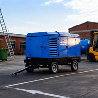 Compresseur d'air à vis diesel Atlas Copco LIUTECH LUY210-25 25 bar 360 psi 760cfm 21,5 m³/min pour l'exploitation minière, le forage et le sablage