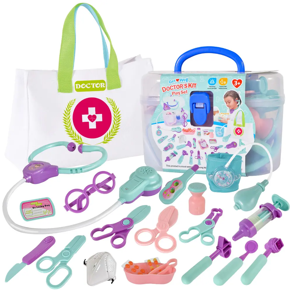 Giocattolo giocattoli per bambini per bambini ragazza ragazzo bambini finta gioca Doctor Toys Kit medico dentista doctor Play set