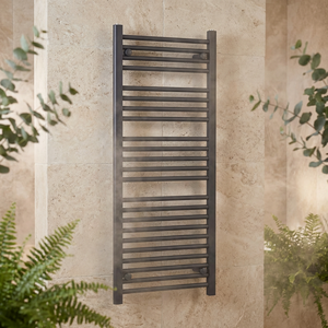 Radiatore <span class=keywords><strong>Scaldasalviette</strong></span> Moderno Cromato <span class=keywords><strong>Antracite</strong></span> da Parete per un Design Contemporaneo ed Elegante del Bagno - Product Image 6