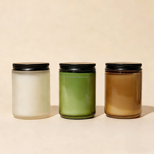 Tarros de Conserva Reutilizables de Vidrio Ámbar de 8 Onzas de North Mountain Supply, Cilíndricos y Rectos, con Tapas Metálicas Negras, <span class=keywords><strong>Caja</strong></span> de 12 - Product Image 5